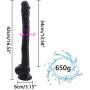 Winzfred 16 inch Realistic Dilo with Hands-Free Play Flexible Pennis Long Six Toysfor Women Men