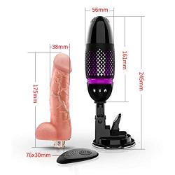 FREDORCH Wireless Remote Control Dildo Vibrators Waterproof for Women Automatic Machine Heating Massage Tool