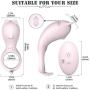 Soft Relax Massage Wireless Quiet Còckring Relax Toy Powerful Strong Vibration Delay Ring Silicone Massage Ring USB Charging Ceinim Relax Toys