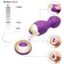 Bullet Vibrator SEXYSHEEP Waterproof Vibrating Egg Sex Toys for Women in Silicone s Wireless USB Rechargeable Vibrator with 10 Modes (Purple)