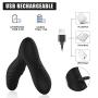 Anal Vibrator Prostate Massager with Finger Motion Technology 10 Vibration Modes, PALOQUETH Male P Spot Massager G Spot Stimulator with Wireless Remote Control,Rechargeable