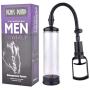 Mens Waterproof Duck Pump Manual Massager Detachable
