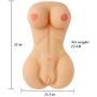 SINLOLI Love Doll Sex Doll Torso,Premium Sex Toys (Female Love Doll, Flesh)