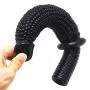 Brand New FAAK Corn Big Dildo Anal Plug Bumpy Adult Sex Toy with Handle (Black) Brand New FAAK Corn Big Dildo Anal Plug Bumpy Adult Sex Toy with Handle (Black)