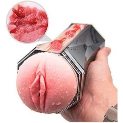 Sèx Vibrǎtòr Pocket Stroker Sleeve 5 vibrartion with Double Ended, rechageable Men Sex Toys Perfect for Endurance Trainer, Compact Design