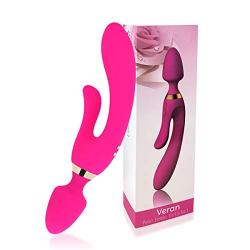 Wireless Magic Handheld Massage Vibrator - 10 Kinds of Vibration Frequency - Waterproof - Ultra-Quiet - USB Magnetic Charging - is a Good Helper for Travel