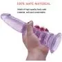 7.87 Inch Dildo with Suction Cup Realistic Dong Fake Penis Adult Sex Female Masturbation Toys(Purple) 7.87 Inch Dildo with Suction Cup Realistic Dong Fake Penis Adult Sex Female Masturbation Toys(Purple)