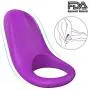 Luckly77 Male Purple Pennis Rings for Erection Enhancer Vibration Ring Male Penis Delay Ring Jeans Sunglass