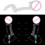 Odorless Flexible Non-Toxic Penis Sleeve Penis Cover Erection Safe Cock Ring Stimulator Massager Pleasure Toy for Men