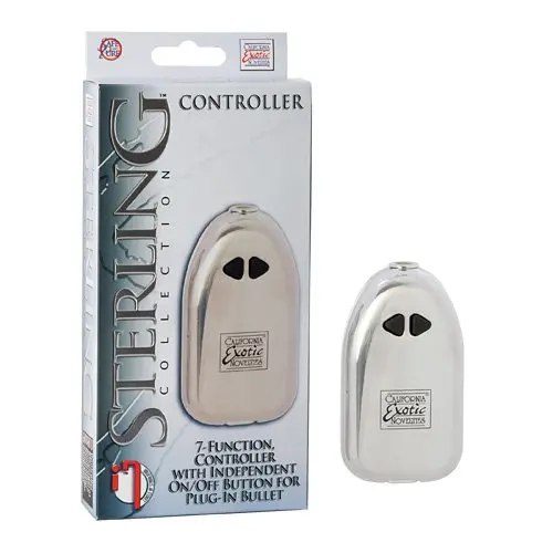 California Exotic Novelties Sterling Collection, 7 Function Control, 4-Inch California Exotic Novelties Sterling Collection, 7 Function Control, 4-Inch