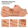 Lo`vel`y Girl’s 3D Mo`de`l Female Torso Three in One Lengthened Channel with Multi Large Particles