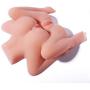 Tan Skin Love Doll Mens Silicone Entity Doll Toys,Mens Massager Toys … (14.29lbs)