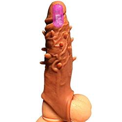 LZNGGE Masturbator Condoms Penis Sleeves Penis Extender - Male Silicone Masturbation Sleeve - Adult Male Sex Toy Different Silicone,Sex Toys, Sex Products