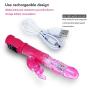 Mini Massager Wand Wireless Powerful Electric Release USB Rechargeable Handheld Waterproof Mute