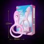 Wytinug Mini Vib Dual Pe‘n’NIS Ring Male Massage Relax Toy Couples Bed Fun Game