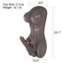 Y-Not 3D Realistic Silicone Shemale Body Ladyboy Sex Doll Transgender Torso Masturbator Transsexual Adult Toys for Men Women Couples with Big Breast, Dildo, Anal Hole and Love Egg