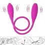 G-Spotter Wand Double Dong 21" Vibrators,Realistic Double Sided Silicone Dildos for G-Spot Clitoris Nipple Prostate Vagina Stimulation with Adjustable Angles