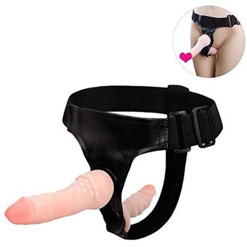 Sexbaby Double Dildo Dongs Best Female Strap-on Dildo Adjustable Harness Dildo/Penis Sex Products for Woman