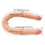 Double Headed Huge Medical-Grade Double Density Bendable Flexible Stick for Women Female Men(55cm)