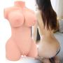 3D Life-Size Male Masturbator Love Doll C Cup Realistic Adult Sex Toy Stroker for Men Masturbation Women Full Size Real Torso Pussy Ass with Lifelike Vagina Anal Butt Massage Pussycat Dolls for Man