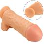 JSCRlove 10.6 Inch Flesh Clear Díldɔ Toys Realistic Dual Density Toy Real Feel Toy with Strong Base Women Underwear