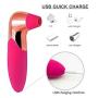 Simulated Oral Sucking Toy 12 Frequency Vibration and 12 Suction Soft Touch Internal clītǒris Sucking Toy Female T-Shirt - Make Your Life More Interesting.