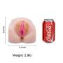 Lifelike Male Masturbator Pussy Ass Sex Doll - Adorime 3D Realistic Silicone Vagina Anal Adult Sex Toys for Men Masturbation and Natural Suction