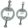 RONSHIN Fetish Nipple Clamps Adjustable Nipple Clamps Stainless Steel Nipple Clamps Stimulation Erotic SM BDSM Sex Toy for Men and Women RONSHIN Fetish Nipple Clamps Adjustable Nipple Clamps Stainless Steel Nipple Clamps Stimulation Erotic SM BDSM Sex Toy for Men and Women