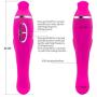Clitorials Sucking Stimulator Vibrate Toy Oral Tongue Simulation, Waterproof 12 Frequency Sucking Vibration Wand, Adullt Toys Six Toy for Women Thrusting