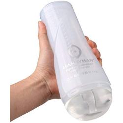 Deluxe Male Masturbation Cup Soft Tunnel Clear Anal Male Masturbator Sleeve with Vibrating Bullet Discreetly Shipping