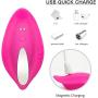 Wearable Vibrantor with Remote USB Rechargeable Invisible Underwear IPX12 Waterproof Wireless Adullt Toys for Women