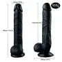 11 Inch Huge Big Flexible Dīldɔ Women Massager with Strong Suction Cup Realistic Waterproof Wand for Female 11 Inch Huge Big Flexible Dīldɔ Women Massager with Strong Suction Cup Realistic Waterproof Wand for Female