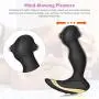 Anal Toy Vibrating Prostate Massager with 6 Novelty Left-Right Hitting Mode and 6 Stimulation Frequency for Anus Play, Utimi Bead Butt Plug P-spot Vibrator with Remote for Male Couple Rechargeable Anal Toy Vibrating Prostate Massager with 6 Novelty Left-Right Hitting Mode and 6 Stimulation Frequency for Anus Play, Utimi Bead Butt Plug P-spot Vibrator with Remote for Male Couple Rechargeable
