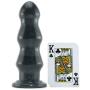 Doc Johnson American Bombshell - B-7 Tango - Vac-U-Lock and F Machine Compatible Dildo or Butt Plug - Gunmetal Grey