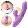 Wireless 7 Frequency Thrusting and Sucking Toys Waterproof Rechargeable Handheld Massager Wand with Heating Function,Powerful But Quiet,Medical Silicone - Discreet Package (Purple) Wireless 7 Frequency Thrusting and Sucking Toys Waterproof Rechargeable Handheld Massager Wand with Heating Function,Powerful But Quiet,Medical Silicone - Discreet Package (Purple)