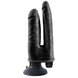 Pipedream Products King Cock Double Vibrating Penetrator, Black