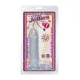 Doc Johnson 7" Ballsy Supercock, Clear Jellie