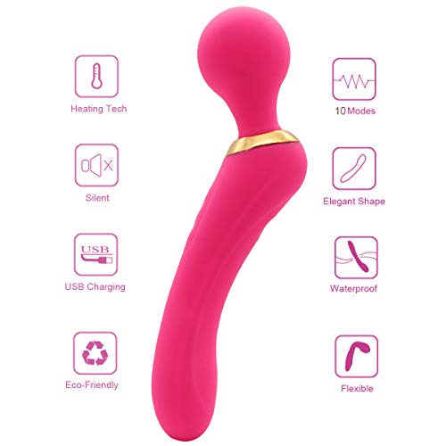 Computer OLED Force Rotating Vibrator-10 Speed USB Cable Rechargeable Weaterproof Design for Bedroom, Patio, Garden, Gate, Yard, Parties, Wedding (YQ-Pink) Computer OLED Force Rotating Vibrator-10 Speed USB Cable Rechargeable Weaterproof Design for Bedroom, Patio, Garden, Gate, Yard, Parties, Wedding (YQ-Pink)