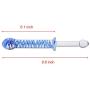 Wowlife New Designed Glass Dildo Dilddo for Women Crystal Masturbator Glass Love Design Glass Rainbow Nubby G-spot Stimulator Anal Penis Dildos Lover/Couple