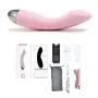 SVAKOM Wand Massager Vibrating Waterproof Multi-Speed Vibrators Sex Toys, Amy Pale Pink