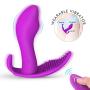 Hands Free Play USB Rechargeable Wearable G-Spot Víbratórs for Women Waterproof Cl-ǐtoral Invisible Víbratór Sexxxo Toys Toys for Couples, Tshirt Realistic Silicone