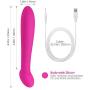 Personal Power Massager for Relaxation,10 Modes,Rosy