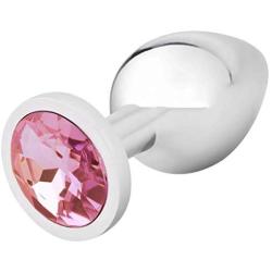 AKStore Large Super Quality Deluxe Steel Fetish Plug Anal Butt Jewelry for Fetish Kinky Sex Love Games Personal Sex Massager Good Valentine S/Birthday Gift(Pink)