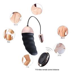 Waterproof 10 Velocity Massager, Powerful USB Charging Design, Skin-Friendly Silicone, Portable Massager Toy