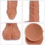 QUQUMARY Dilo Male Waterproof Artificial Peennis Adut Seax Toiys for Women,Realistic Mini Dillo Analog Plug Bultt,Artificial Pennis with Suction Cup Female Male Adut Seax Toiys