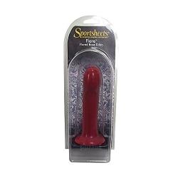 SPORTSHEETS - Flare Silicone Dildo (Red, 5.75 in)