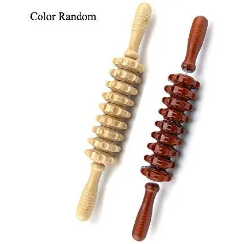 Giveme5 Pack of 2 DIY 40CM Detachable Handheld Cellulite Blasters Massage Trigger Point Manual Muscle Release Roller Stick Massager for Muscle Pain Relief Tool - Color Random Giveme5 Pack of 2 DIY 40CM Detachable Handheld Cellulite Blasters Massage Trigger Point Manual Muscle Release Roller Stick Massager for Muscle Pain Relief Tool - Color Random