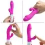 Rabbit G spot Vibrator-Waterproof Tongue Dildo Vibrators Vagina Clitoris Stimulation with 30 Vibration Modes Dual Motor Anal Sex Toys for Women Rabbit G spot Vibrator-Waterproof Tongue Dildo Vibrators Vagina Clitoris Stimulation with 30 Vibration Modes Dual Motor Anal Sex Toys for Women