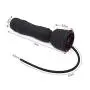 Lfcmf Silicone V-íbráting Péniś Plug Uřêthřal V-íbrátor Male Massage Uřêthřal Sounds Cˉatheter D-ilators (Black)