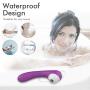 Clitoral Sucking Vibrator, Waterproof G Spot Clit Dildo Vibrators Rechargeable Clitoral Massager, Rechargeable Clitoris Stimulation with 10 Suction & 9 Vibration Adult Sex Toys for Women and Couple